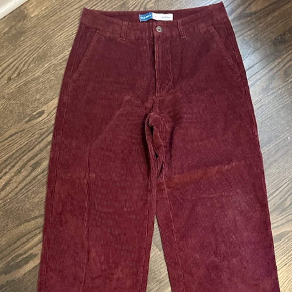 Old Navy High-Waisted Corduroy Wide-Leg Pants